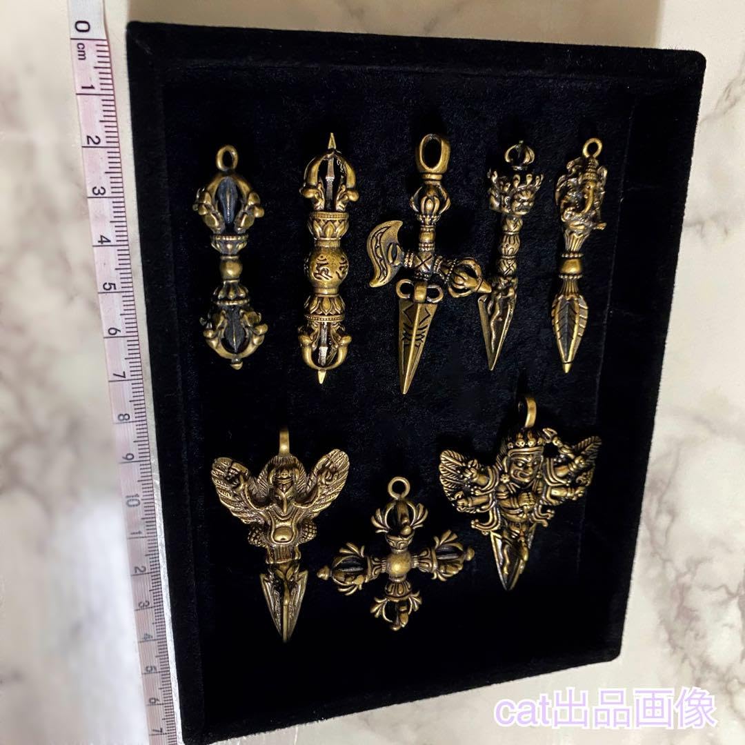 チベット密教法具 五鈷杵 バジュラ カツマ 独鈷杵 カルタリ プルパ 金剛杭 Amazon.co.jp: チベット密教法具 五鈷杵 バジュラ カツマ 独鈷杵